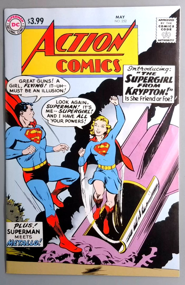 Action Comics: Facsimile Edition #252 VF Foil Cover DC 2025