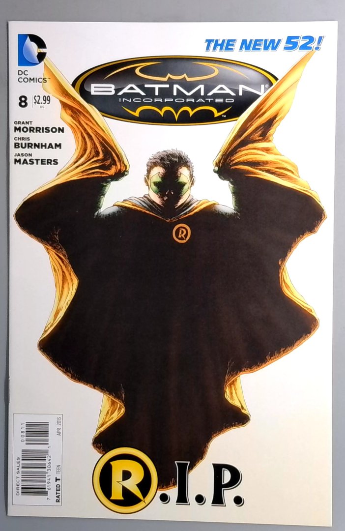 Batman Incorporated #8 NM Death of Damian Wayne DC 2013