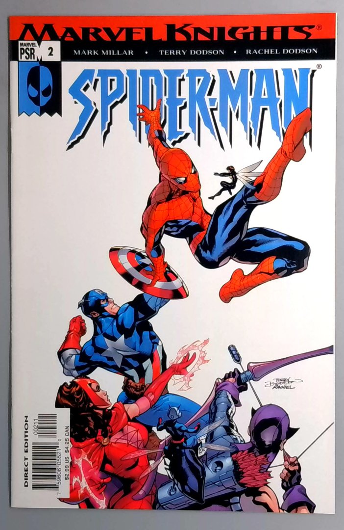 Marvel Knights Spider-Man #2 Marvel Comics Direct Edition