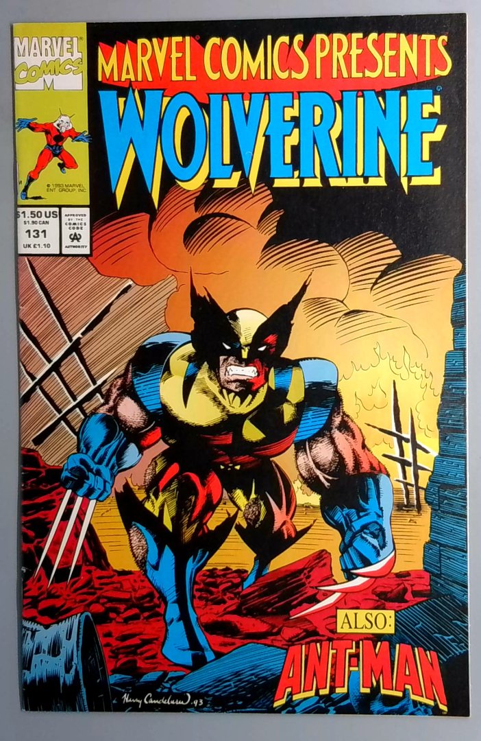 Marvel Comics Presents #131 VF- Wolverine and Ghost Rider Marvel