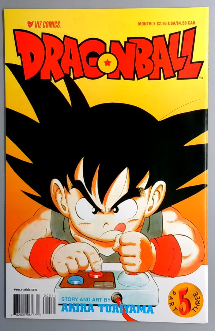 Dragonball Part 3 #5 NM- Viz Comics Akira Toriyama Comic Book
