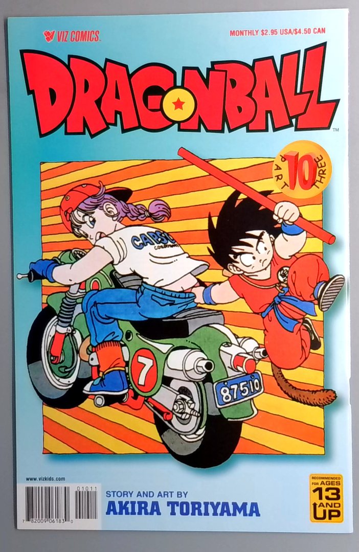 Dragon Ball #10 NM- Part Three Viz Comics 2000