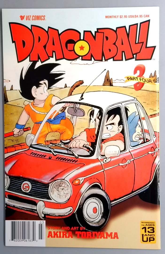 Dragon Ball #3 NM Part Four Viz Comics Akira Toriyama