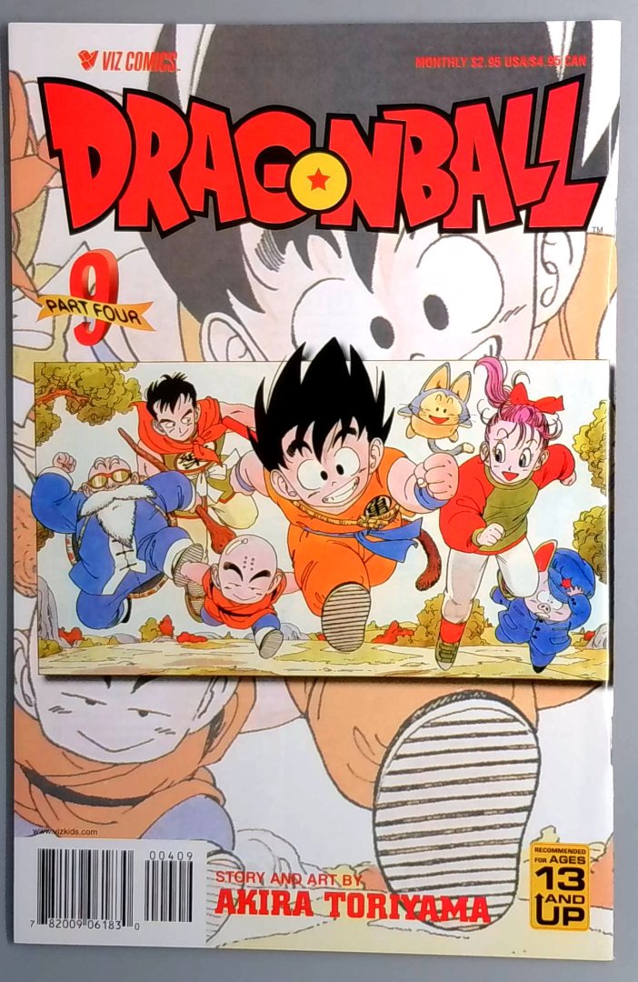 Dragon Ball #9 NM Part Four Viz Comics Akira Toriyama