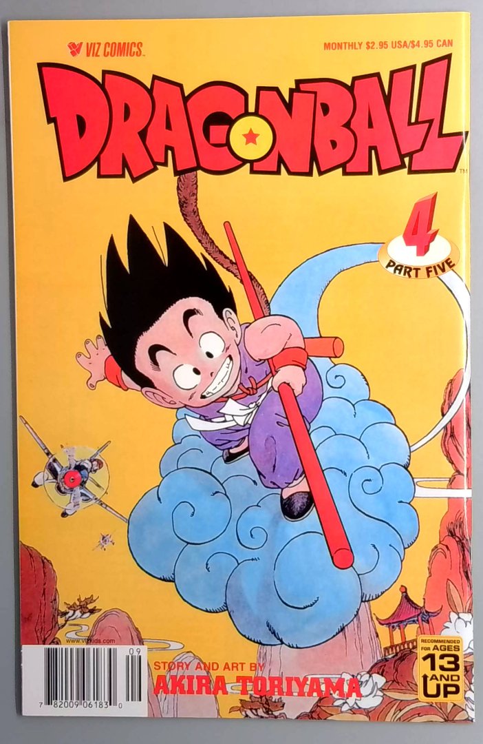 Dragon Ball #9 NM Part Five Viz Comics Akira Toriyama