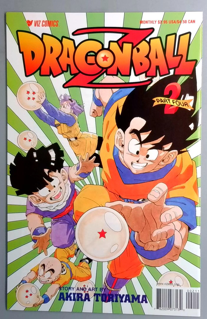 Dragon Ball Z #2 NM Part Four Viz Comics Akira Toriyama