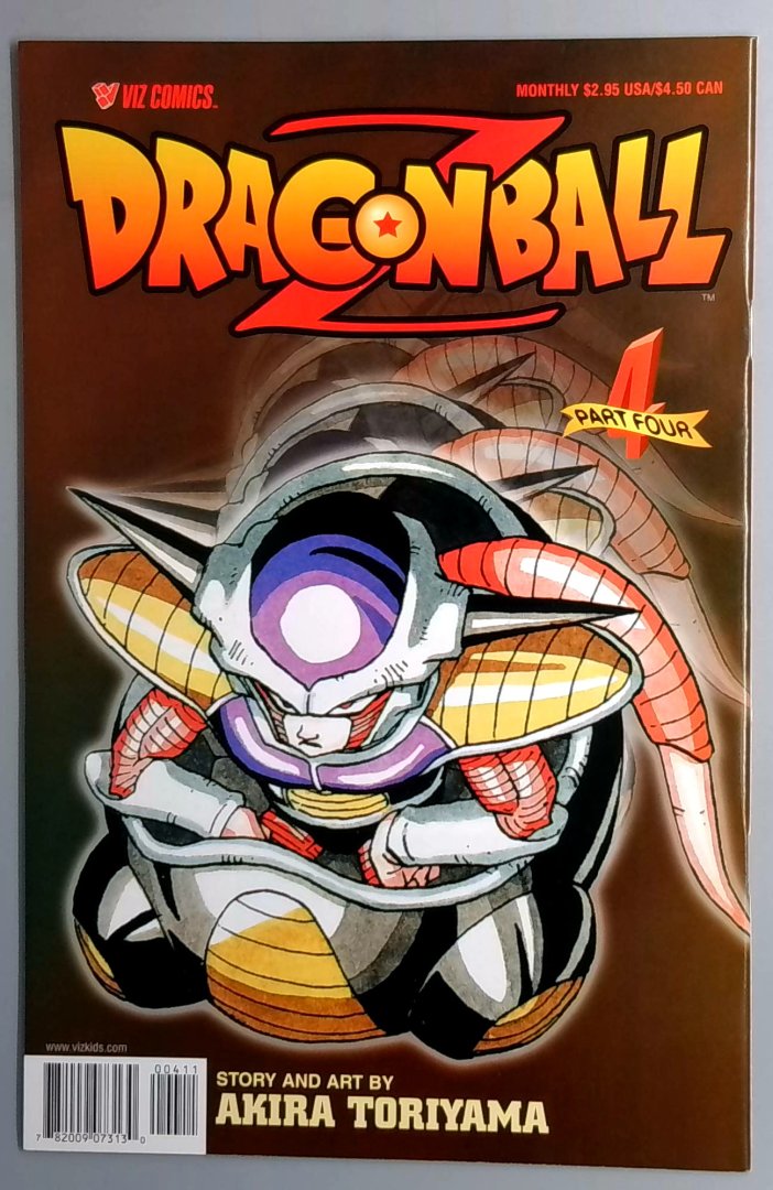 Dragon Ball Z #4 NM Part Four Viz Comics Akira Toriyama
