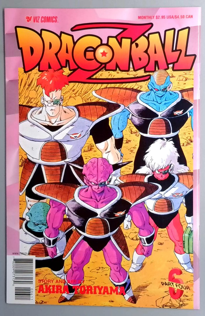 Dragon Ball Z Part Four #6 NM Viz Comics November 2000