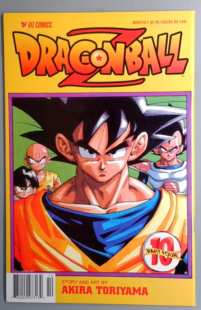 Dragon Ball Z #10 NM Part Four Viz Comics Akira Toriyama