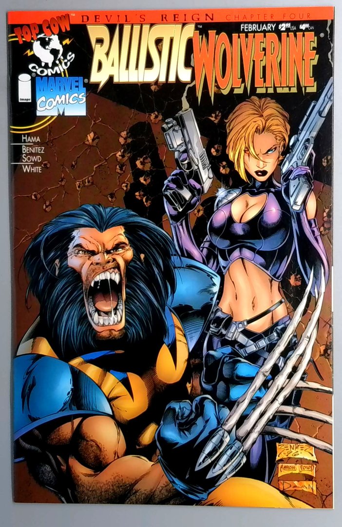 Ballistic / Wolverine #1 NM Image 1997