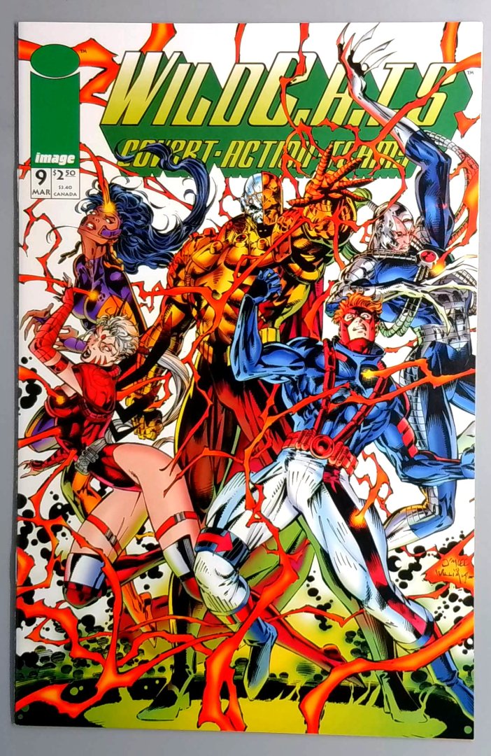 Wildc.a.t.s. Covert Action Teams #9 NM Image 1994