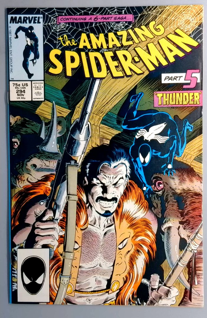 Amazing Spider-Man #294 VF/NM Death of Kraven Marvel 1987